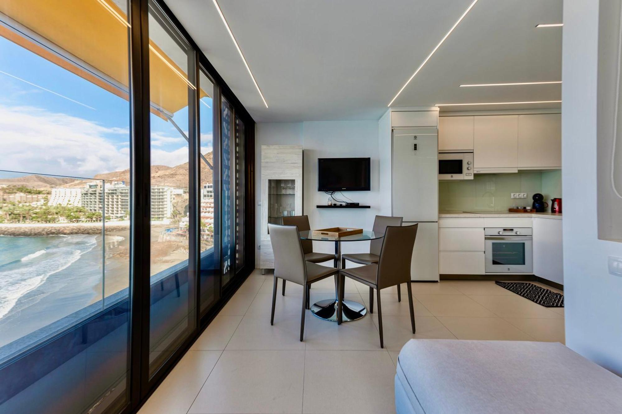 Apartmán Brand New - Ocean Views With Beautiful Sunset Patalavaca Exteriér fotografie
